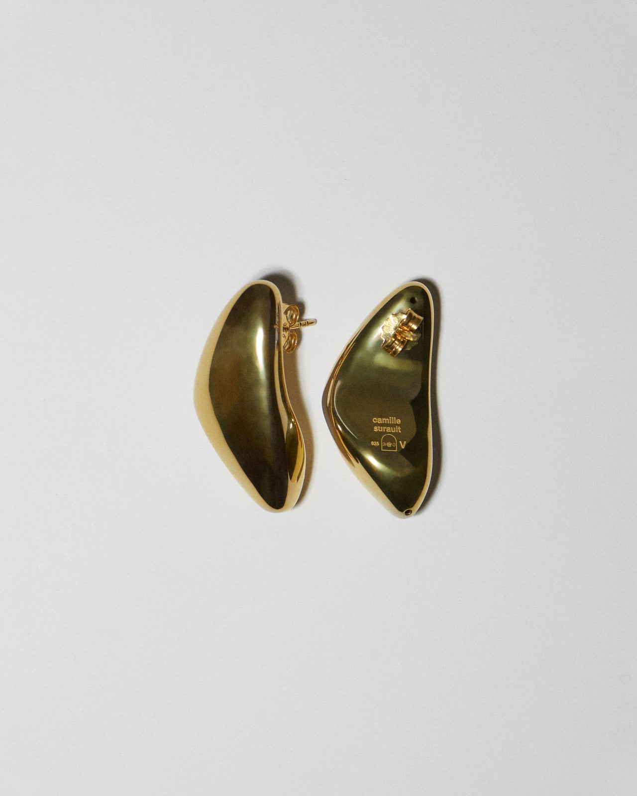 DOWDOW earrings vermeil